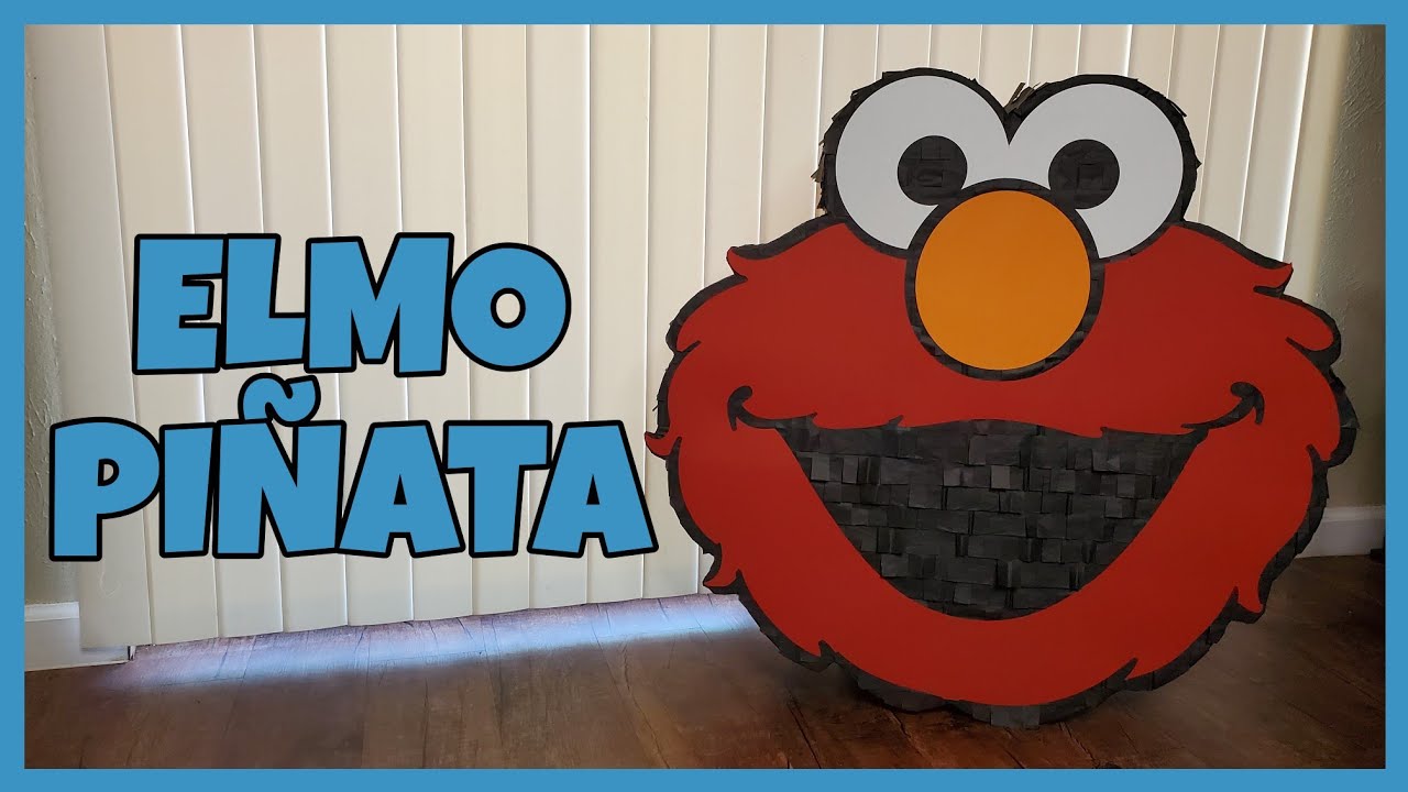 Cristina's Creations | DIY Elmo Piñata