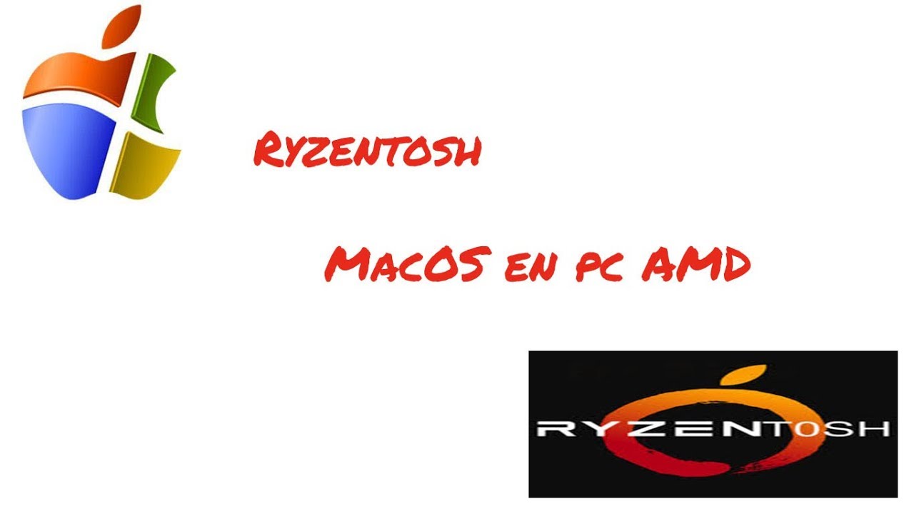 Ryzentosh macOS en pc con AMD Ryzen Hackintosh
