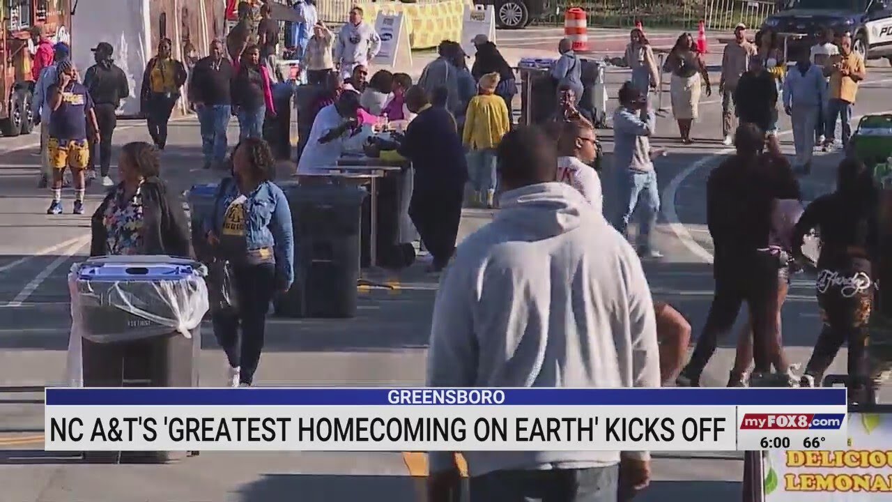 NC A&T State University homecoming draws thousands to Greensboro