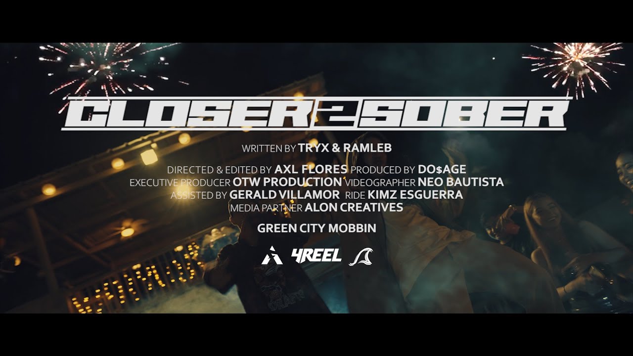 Tryx - Closer 2 Sober ft. Ramleb (Official Music Video)