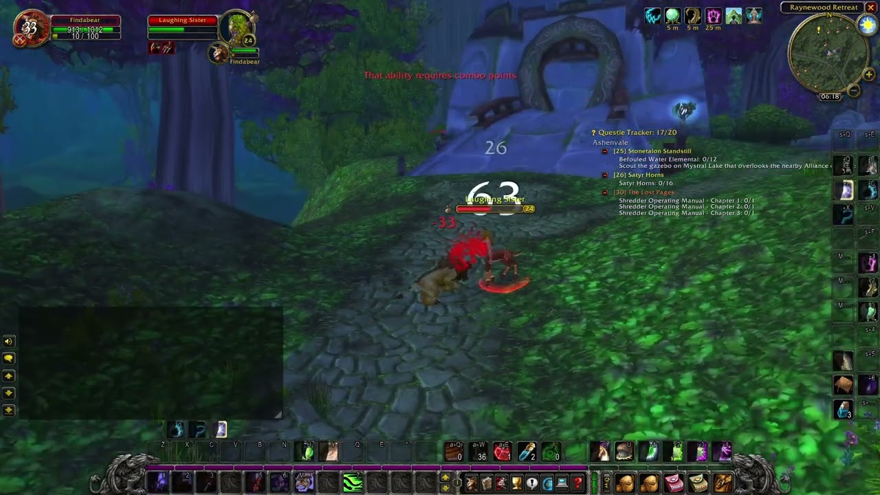 This Ashenvale area can lure horde hardcore players to their deaths - WoW HC SF