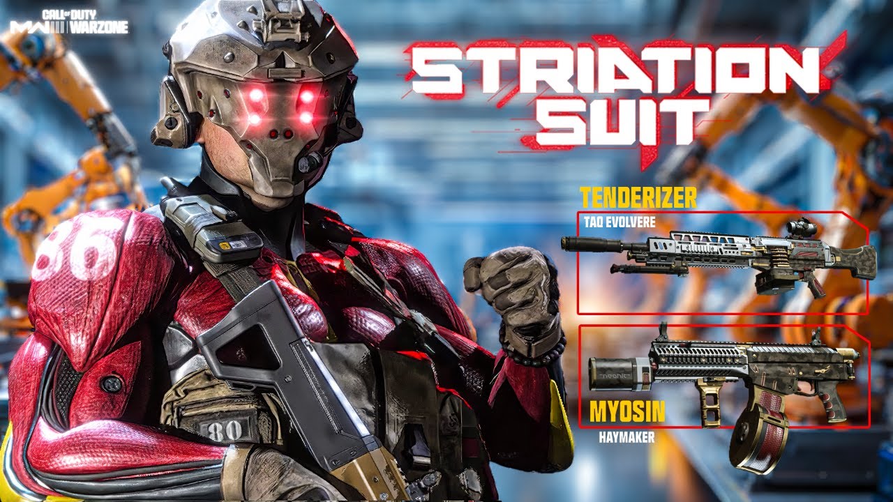 ❗FULL SHOWCASE❗ STRIATION SUIT - MW3