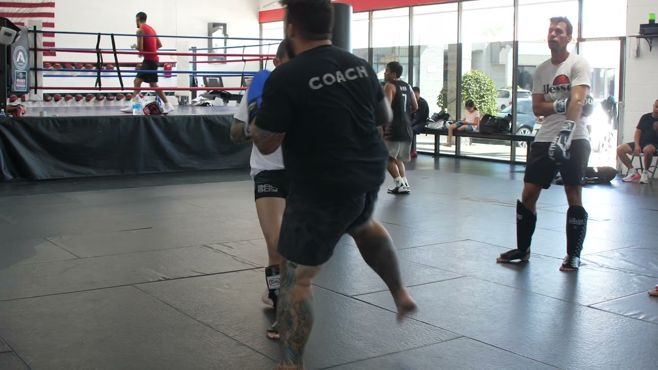 Kickboxing options from False Lead