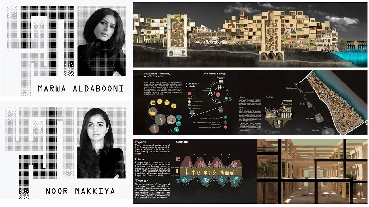 مسابقة تصميم مشروع اسكان في الموصل | WMN atelier