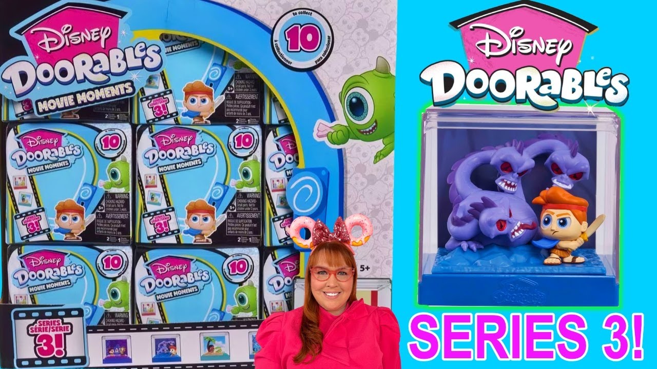 💙 UNBOXING DISNEY DOORABLES MOVIE MOMENTS SERIES 3!! WITH CODES!!