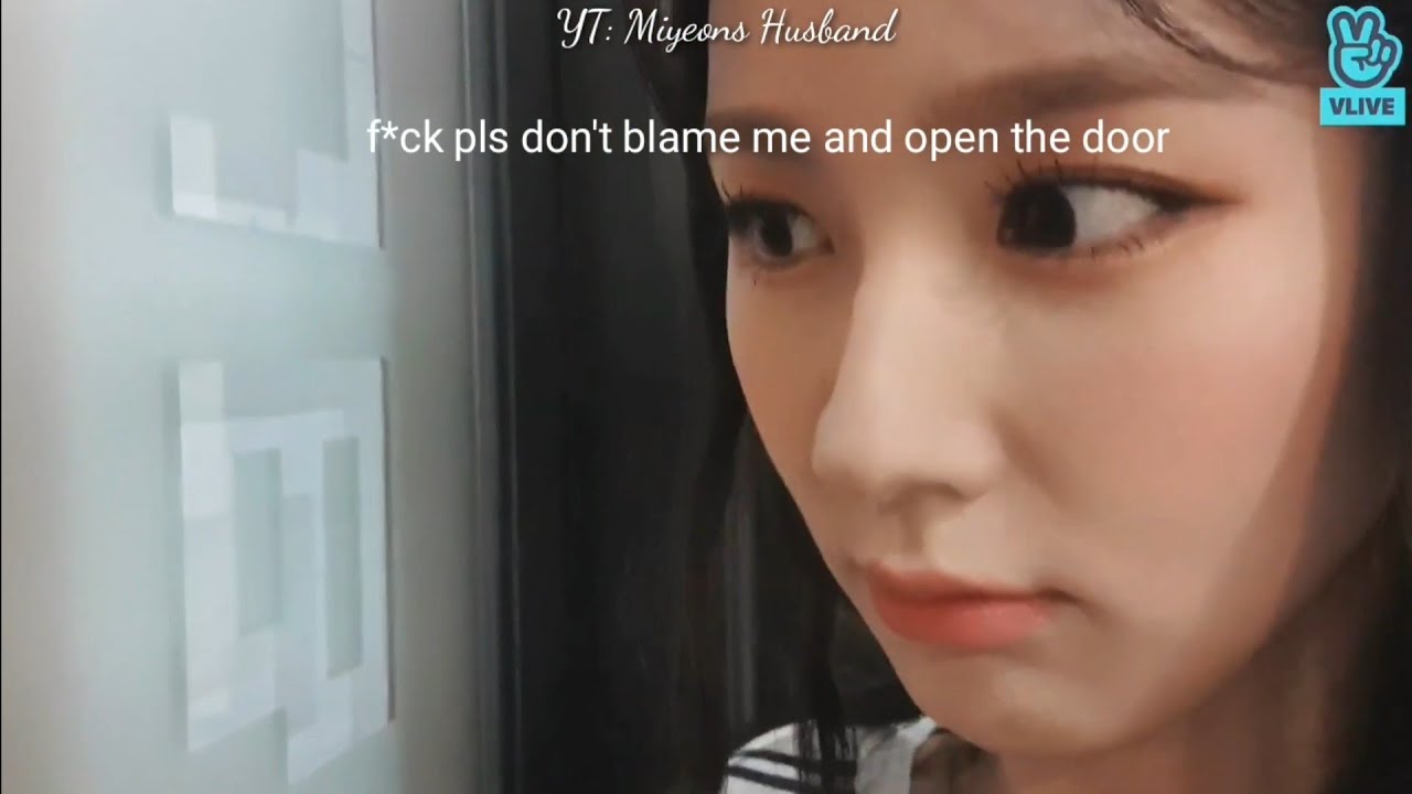 Miyeon and Minnie almost punching each other