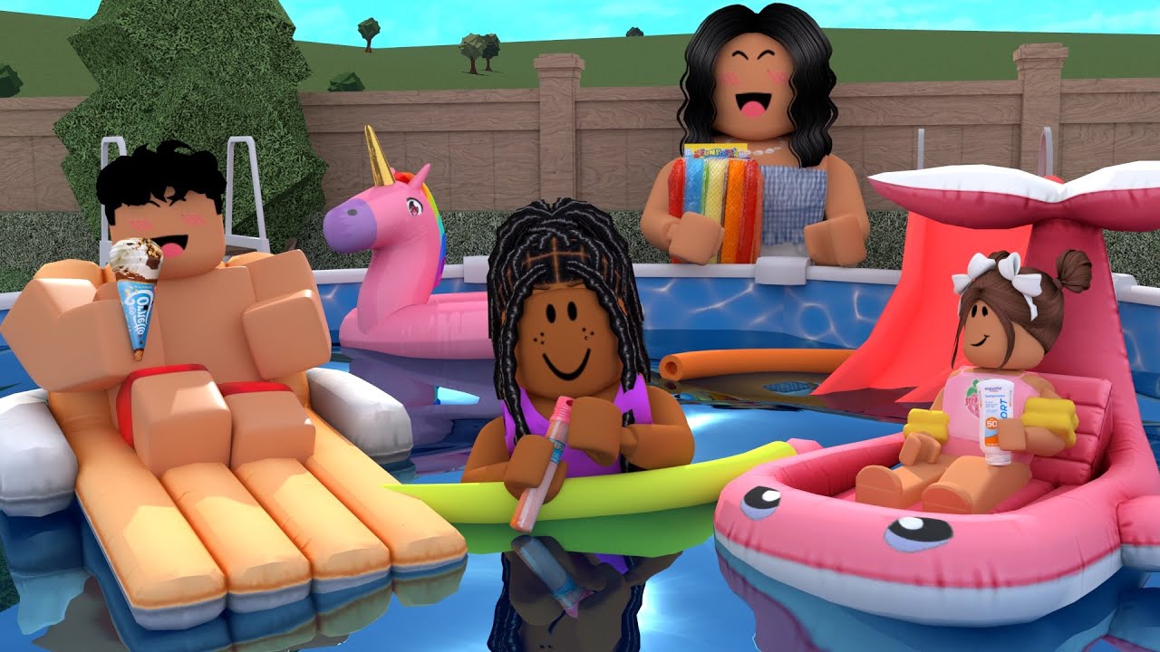 The KIDS WEEKEND ROUTINE AT GRANDMAS HOUSE! *SUMMER BREAK* | Roblox Bloxburg Roleplay
