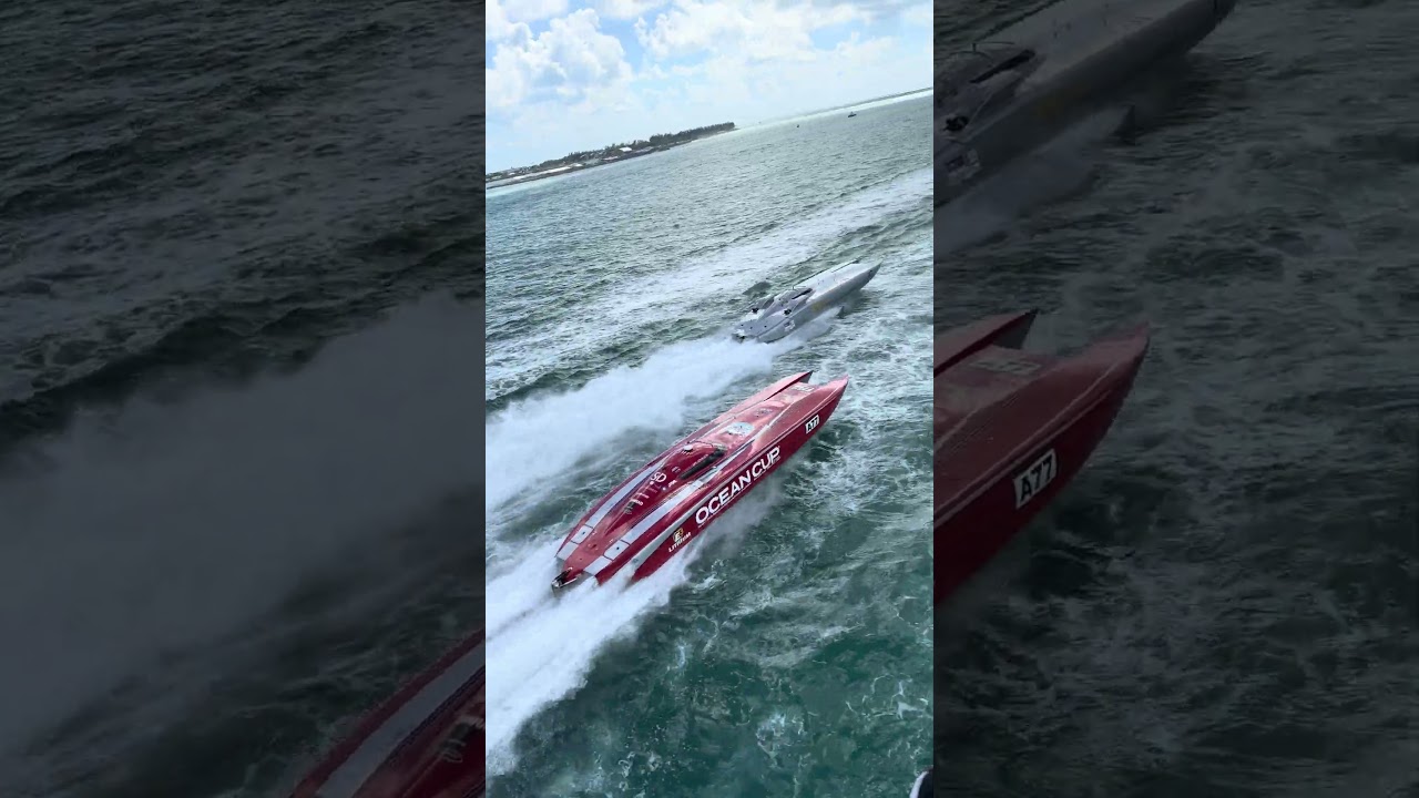 Boats COLLIDE at Key West race 💢