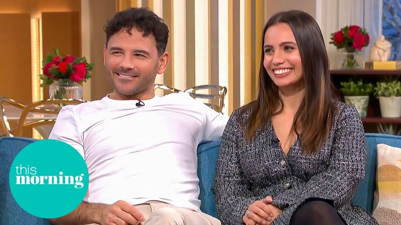 Ryan Thomas & His Dancing On Ice Partner Amani Fancy Get Ready to Skate This Weekend | This Morning