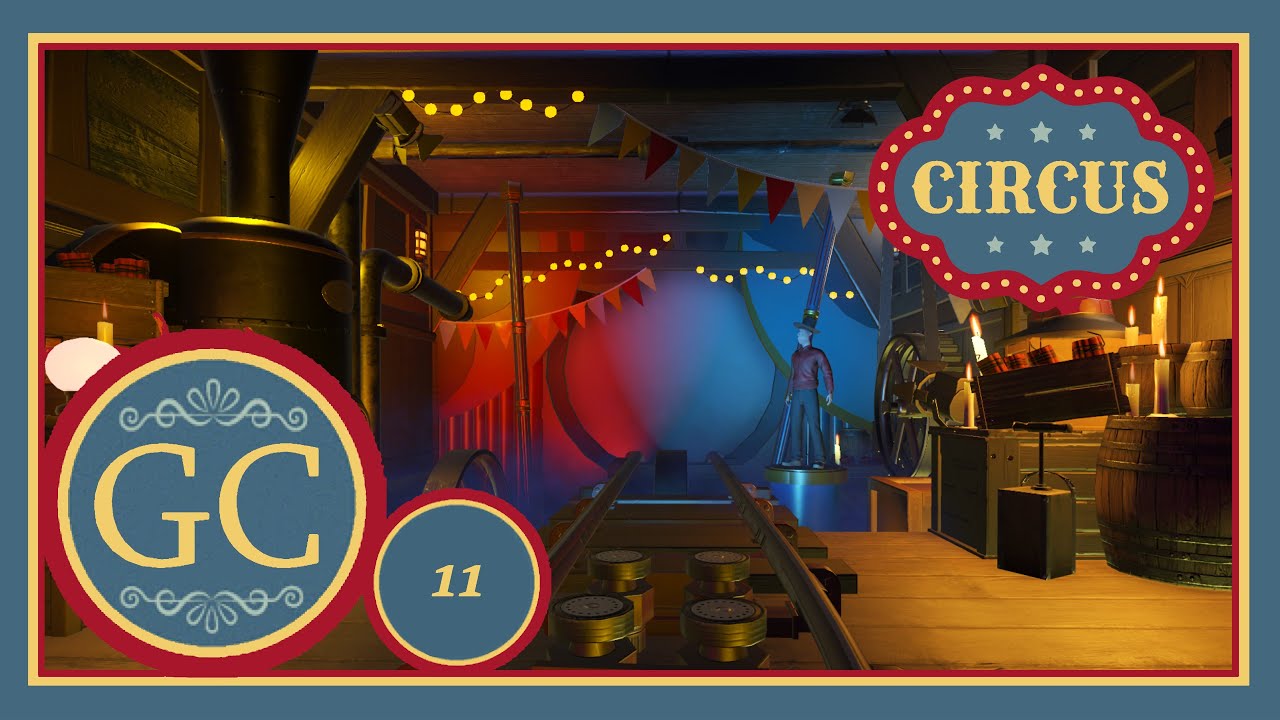 [11] darkride section | Grand circus Balancé Efteling Planetcoaster GCreation