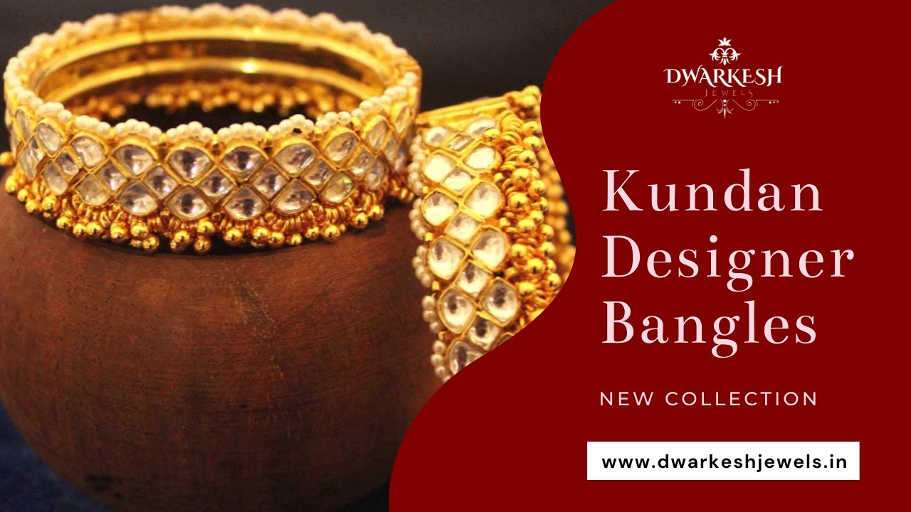 Kundan Bangle- Dwarkesh Jewels