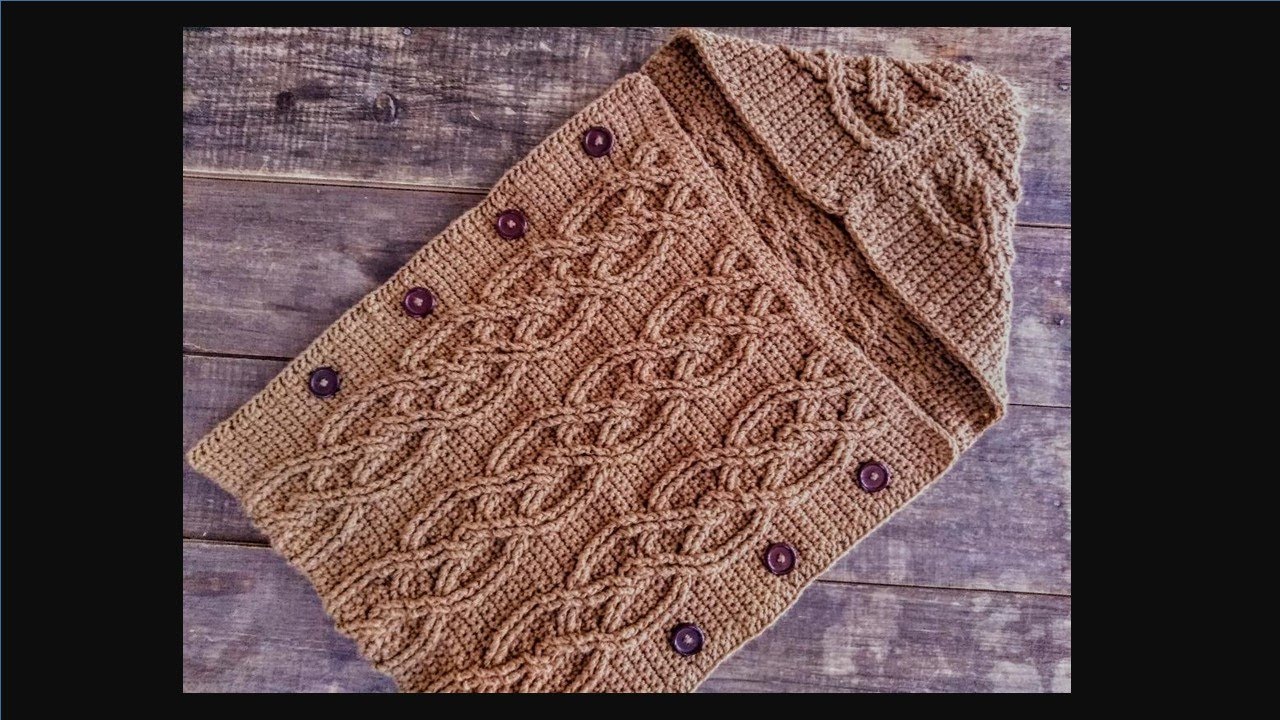 Costalito o saco de dormir a crochet ¡Paso a paso!