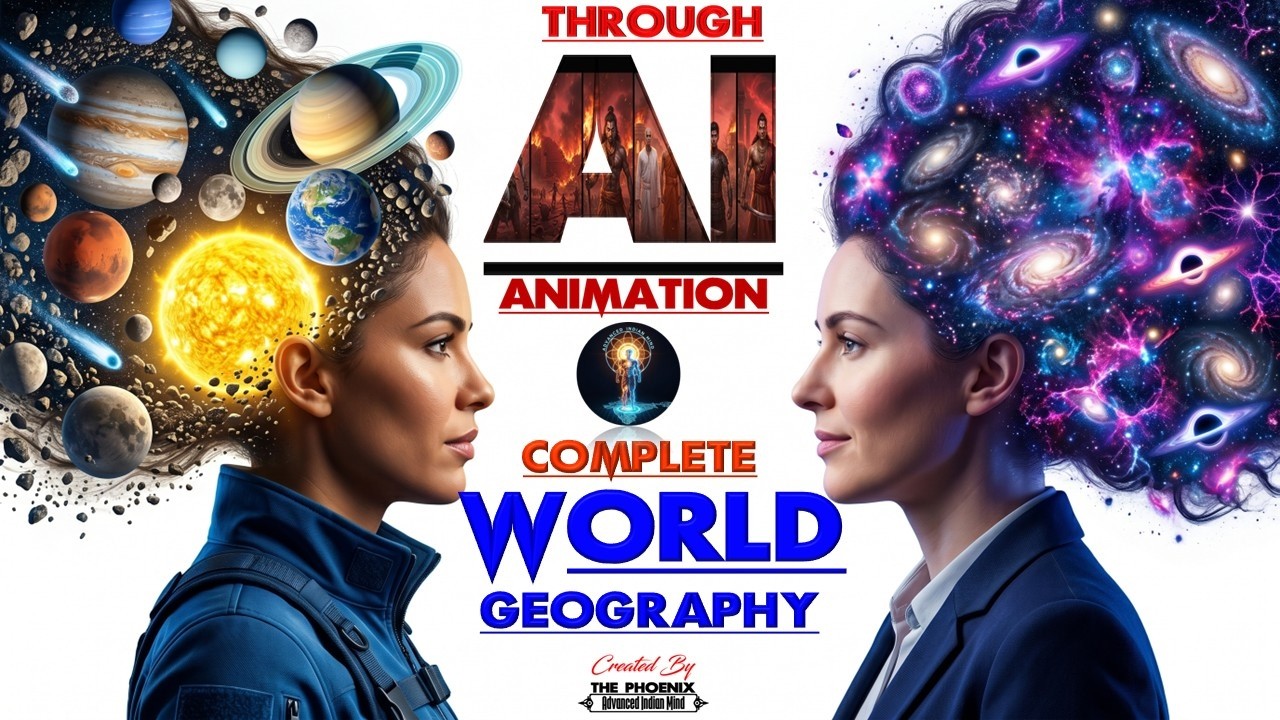 Complete World Geography ONE SHOT Through AI | Universe to Solar System In One Video |  UPSC, SSC