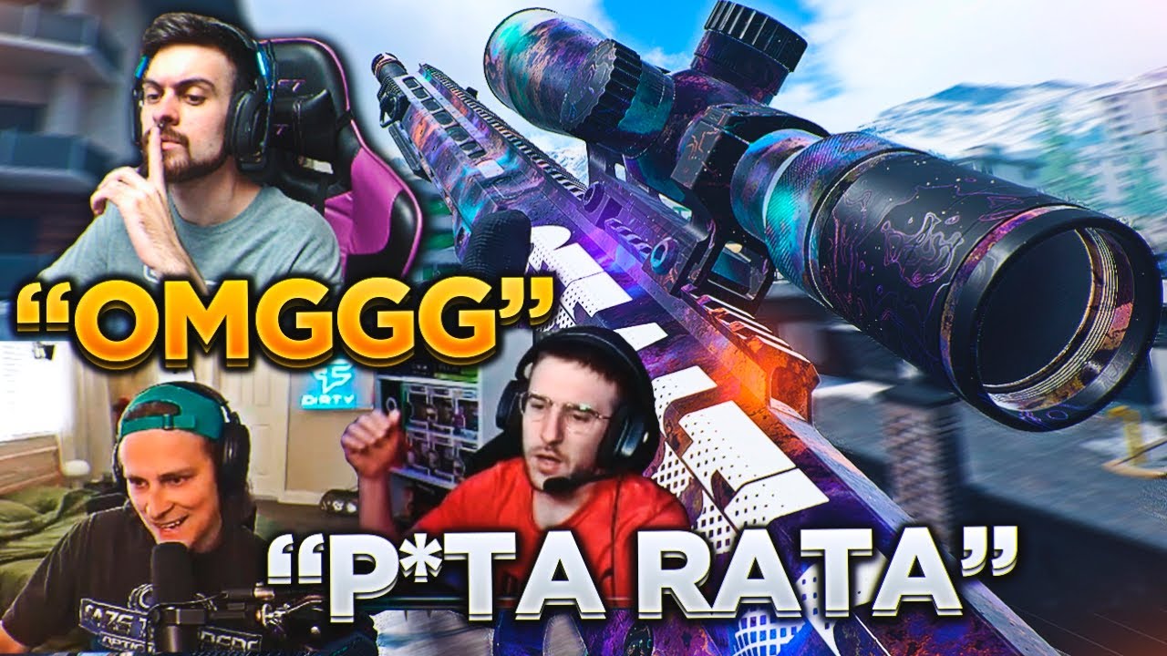 ASÍ REACCIONAN AL VERME JUGAR a SNIPER en WARZONE 2.0 | Zogoro