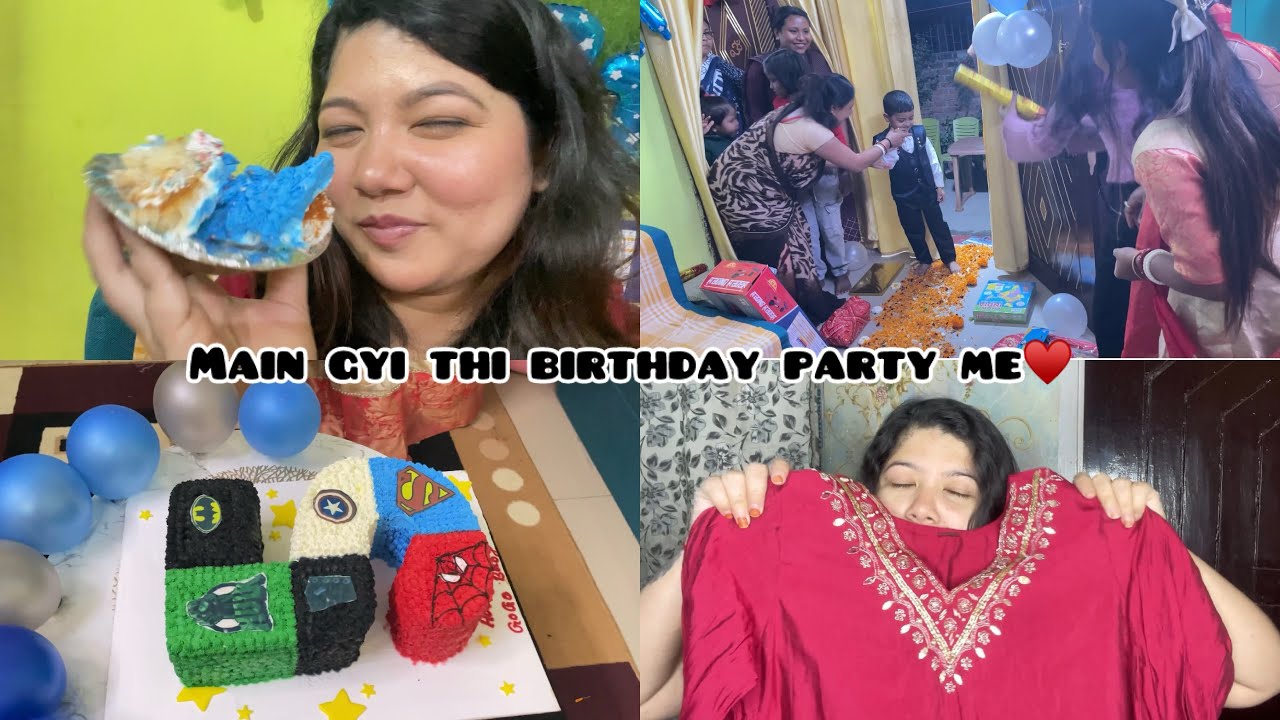 Main gyi thi birthday party attend karne♥️| priti aur mera ladai😂|| daily vlog ||my digital diary ||