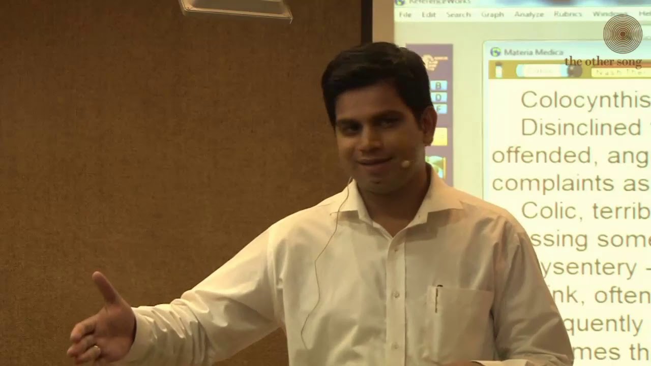 Dr .Manish Yadav talks about finer aspects of Colocynth for various modalities