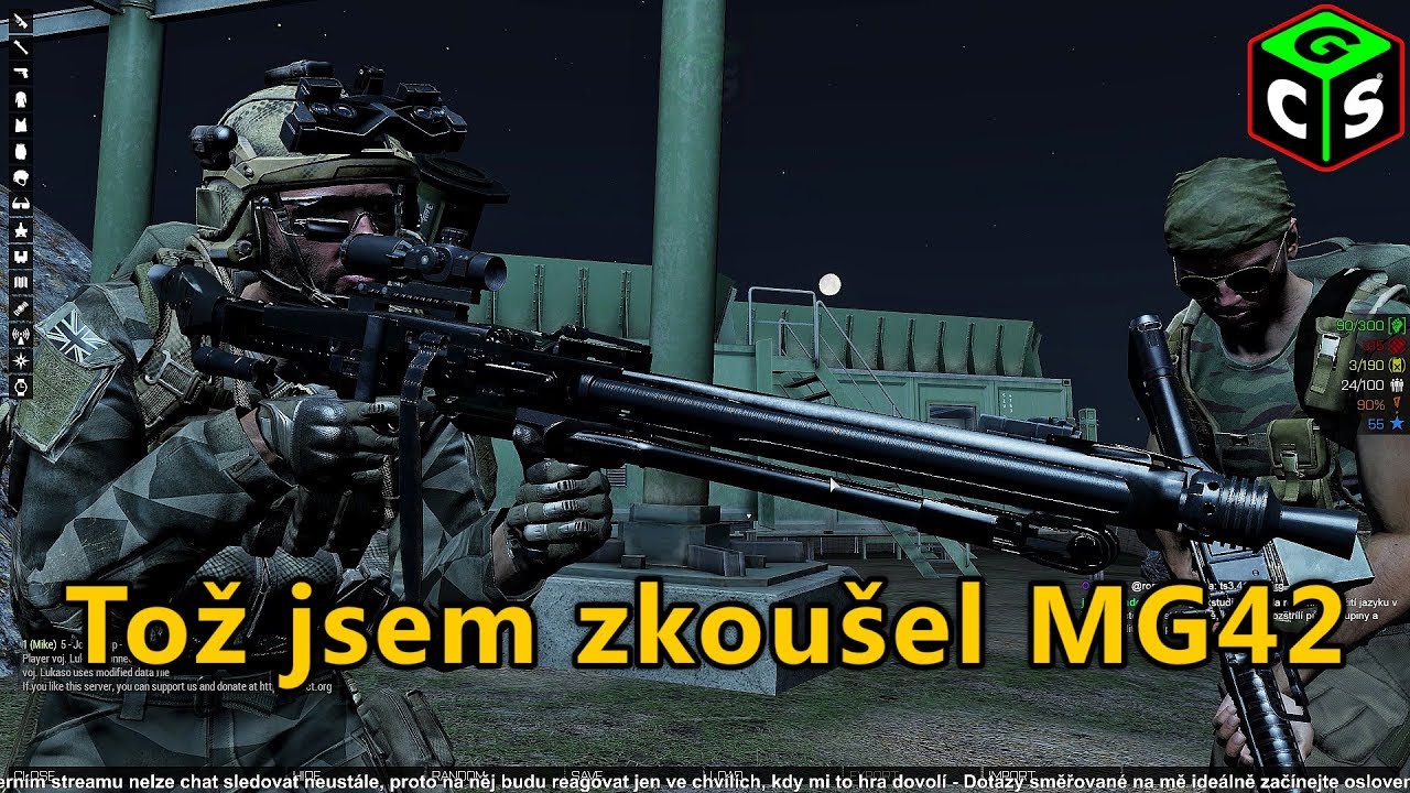 1/2 GLS #7: TalkShow, Arma 3 a nezdravě mnoho kulometů [Z]