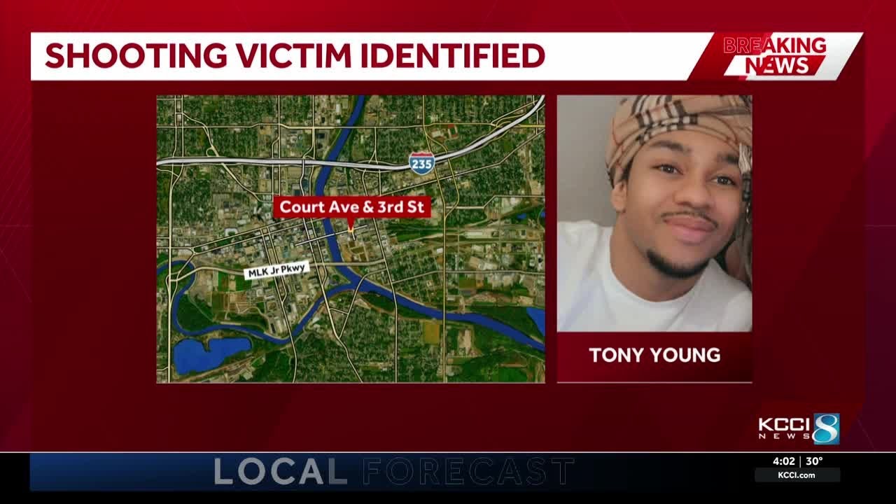 Des Moines police identify victim of New Year's Day homicide; man charged with murder