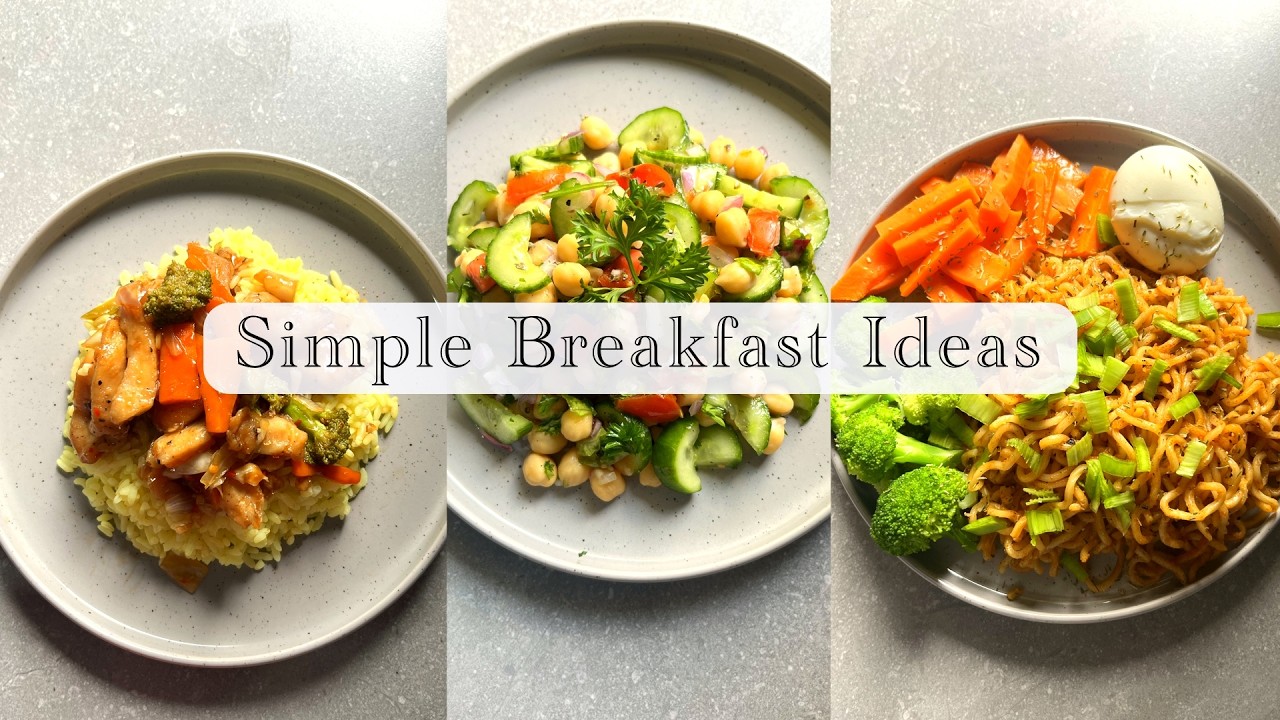Easy Breakfast Ideas for the Week | Quick & Cozy Morning Meals