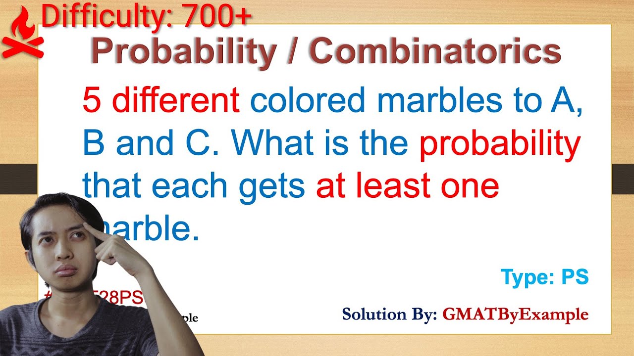 GMAT 700+ Probability 😱 Step by Step solution to GMAT Probability practice - distribute items