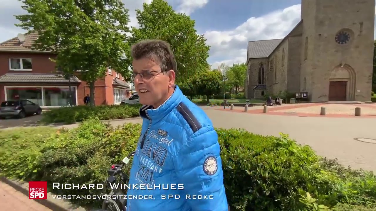 PETER VOS - Radtour durch Recke mit KBR und SPD