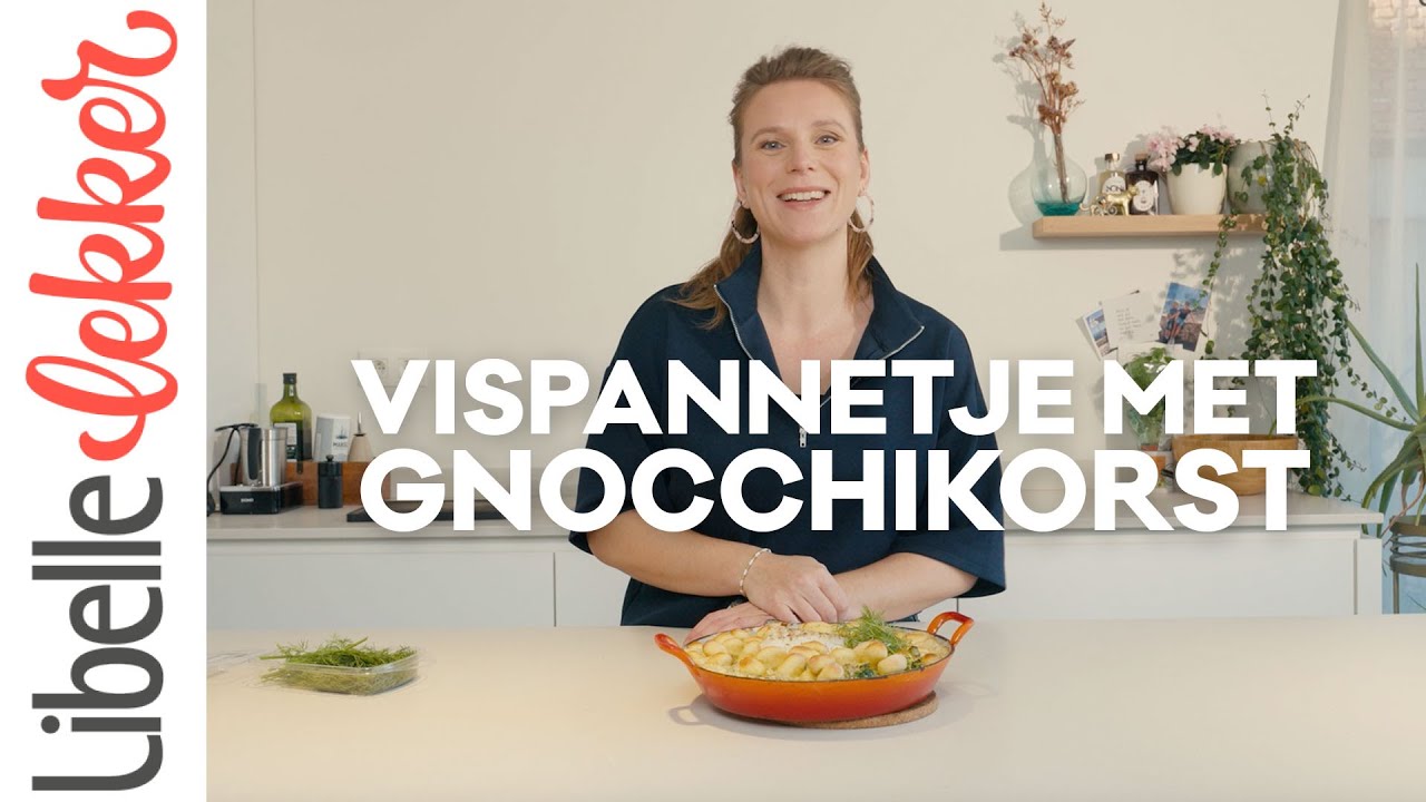 Vispannetje met gnocchikorst van Natalie