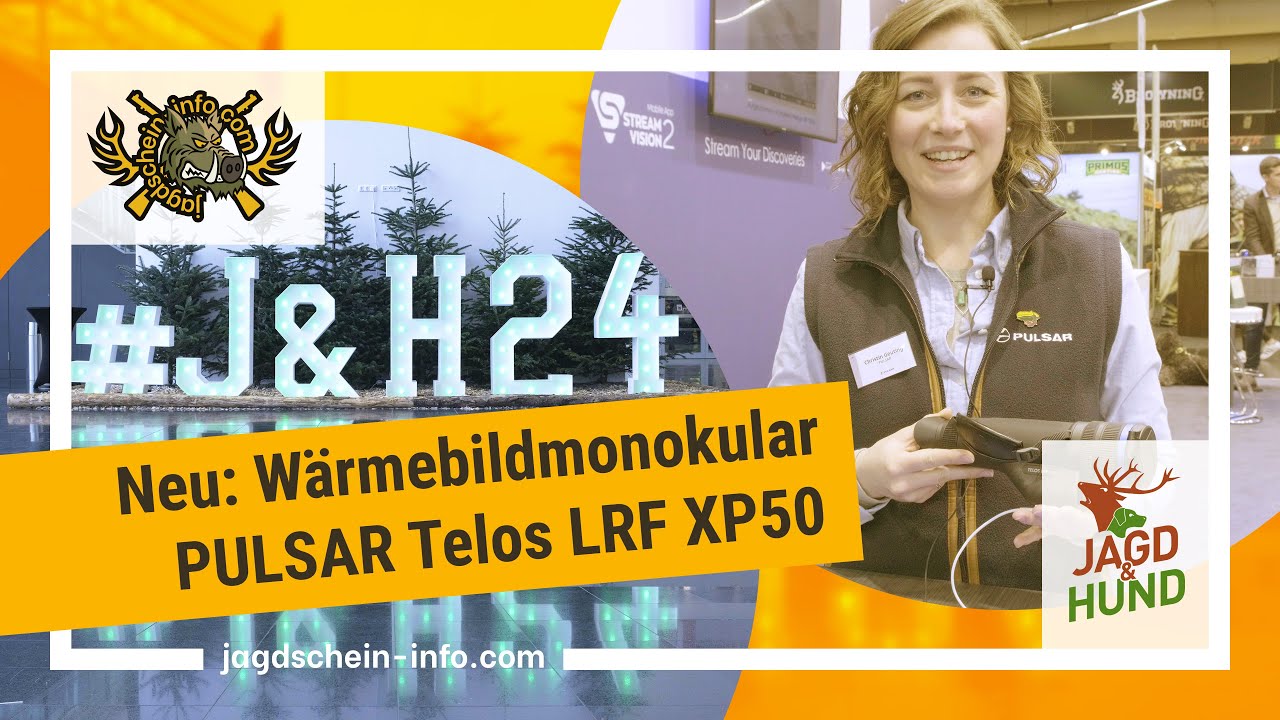 Jagd & Hund 2024 – Produktvorstellung: Wärmebildmonokular PULSAR Telos LRF XP50 – Laser Range Finder