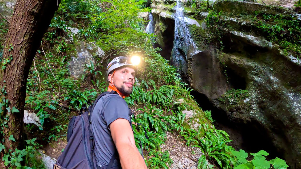 Dentro il Canyon della ferrata rio Sallagoni