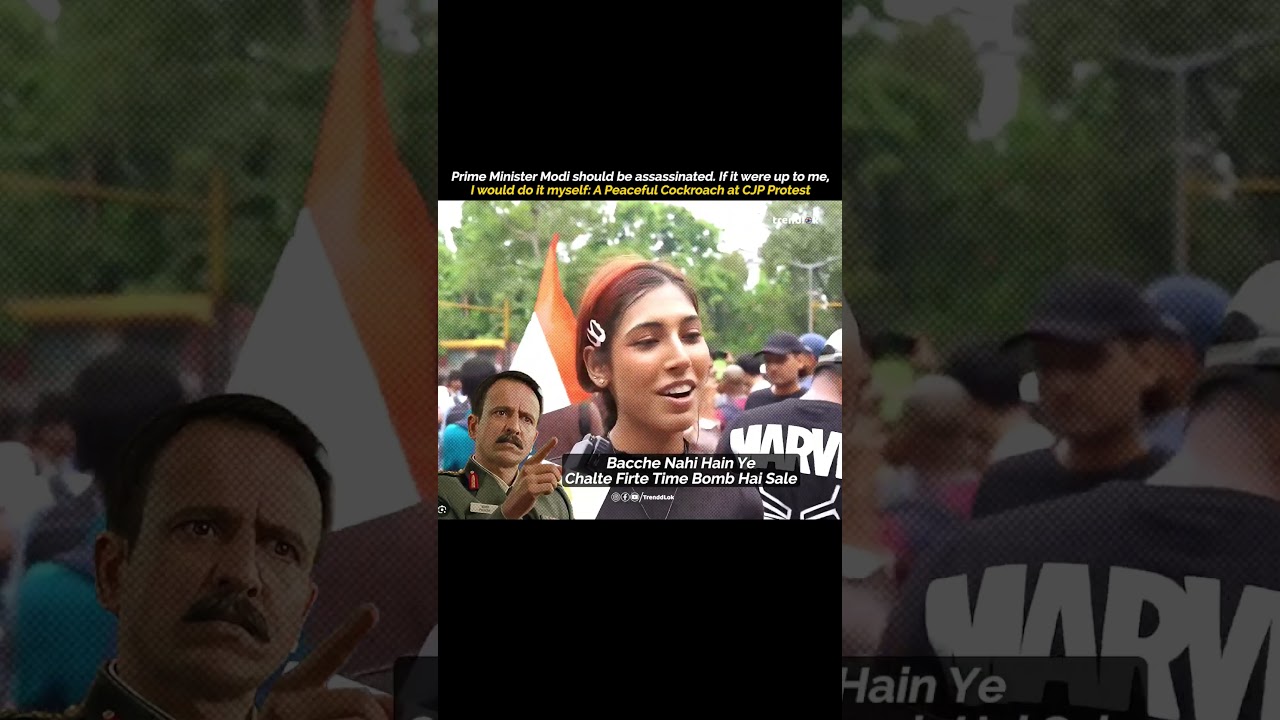 Sinister Plot Exposed : Shocking Video Captures CJP Supporter Openly Issuing Death Threat To PM Modi
