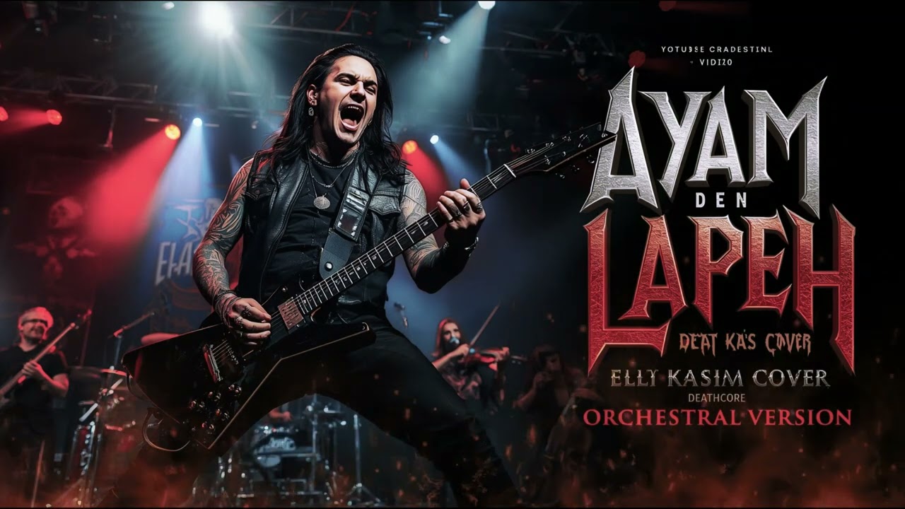 🎸🔥 AYAM DEN LAPEH - ELLY KASIM (Cover) | Minang Deathcore Orchestral Version 🔥🎻