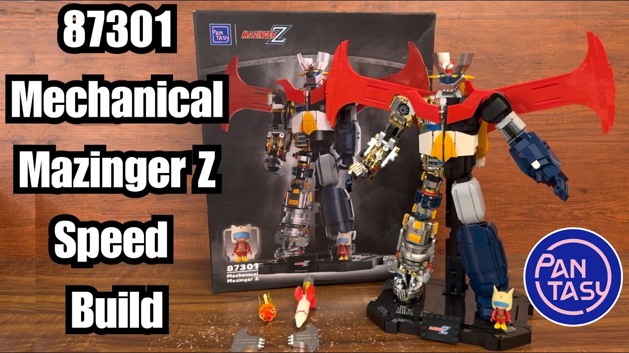 Pantasy 87301 Mechanical  Mazinger Z Time-lapse Speed Build Mecha Anime