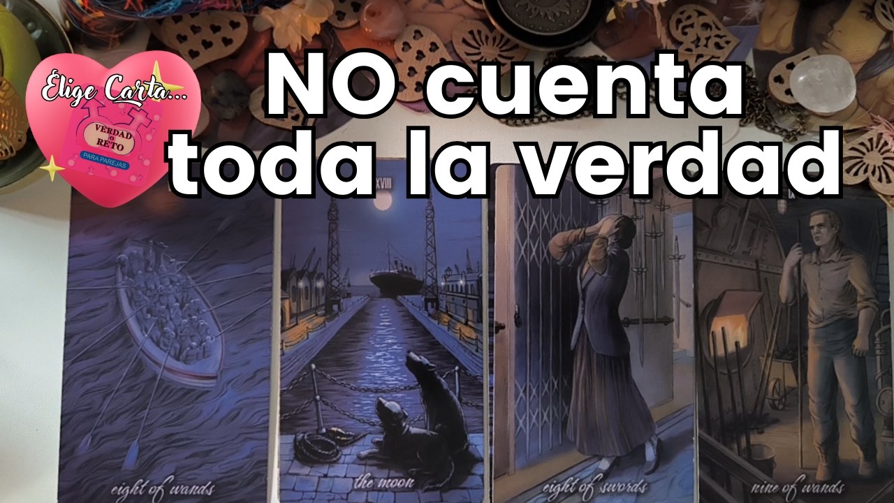 ¡DICE QUE SÍ! 🤐Pero hay algo que NO te está contando #tarotatemporal
