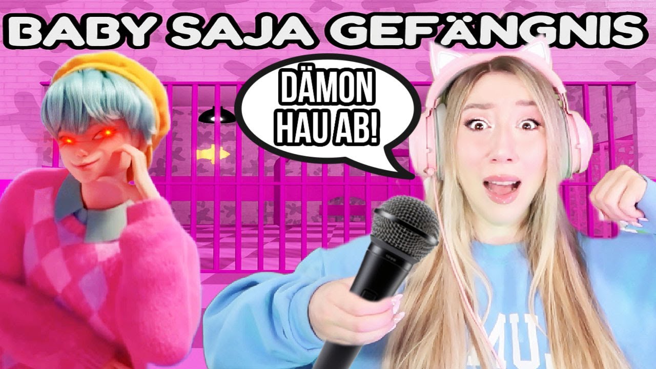 kleines MÄDCHEN in KPOP Demon Hunters PRISON BREAK mit POPSTAR BABY SAJA (Beki noob vs Pro)