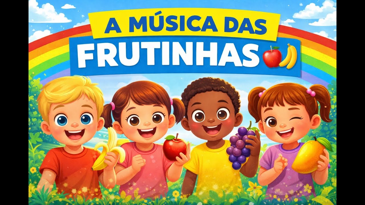 COMA FRUTAS!🍎🍌 | Música Infantil Educativa | Aprender Brincando