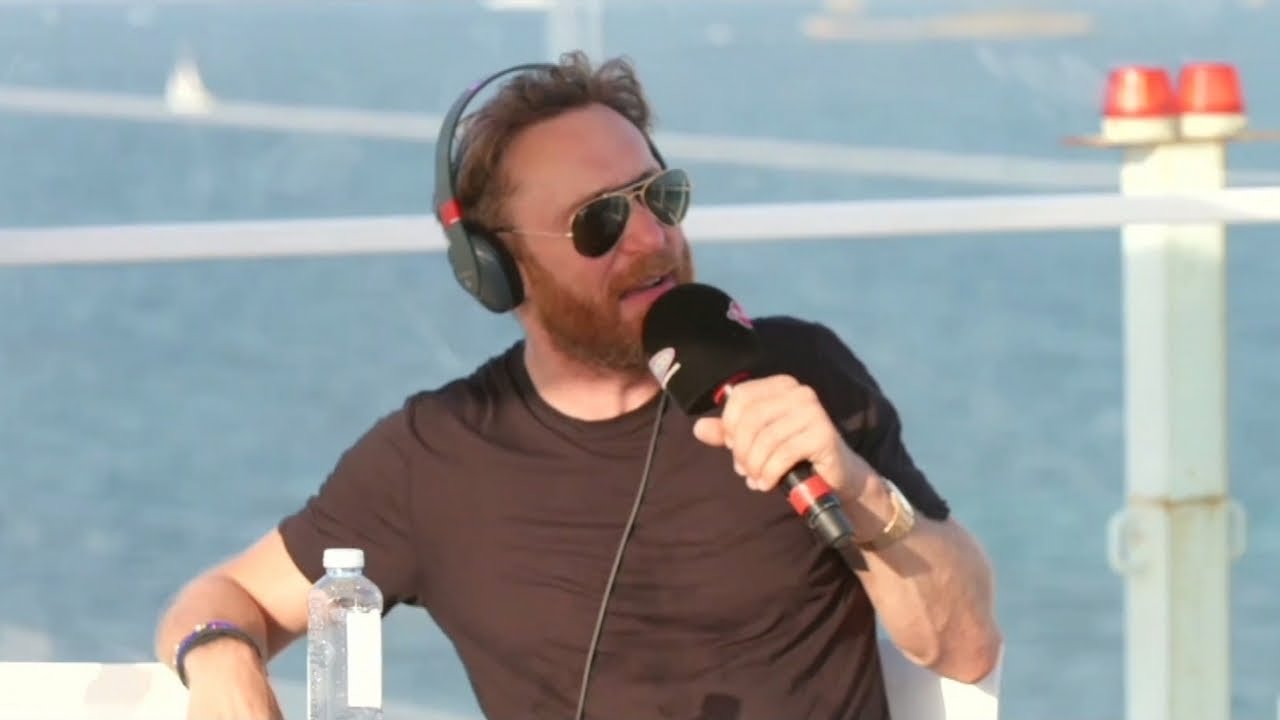 David Guetta en interview en direct d'Ibiza