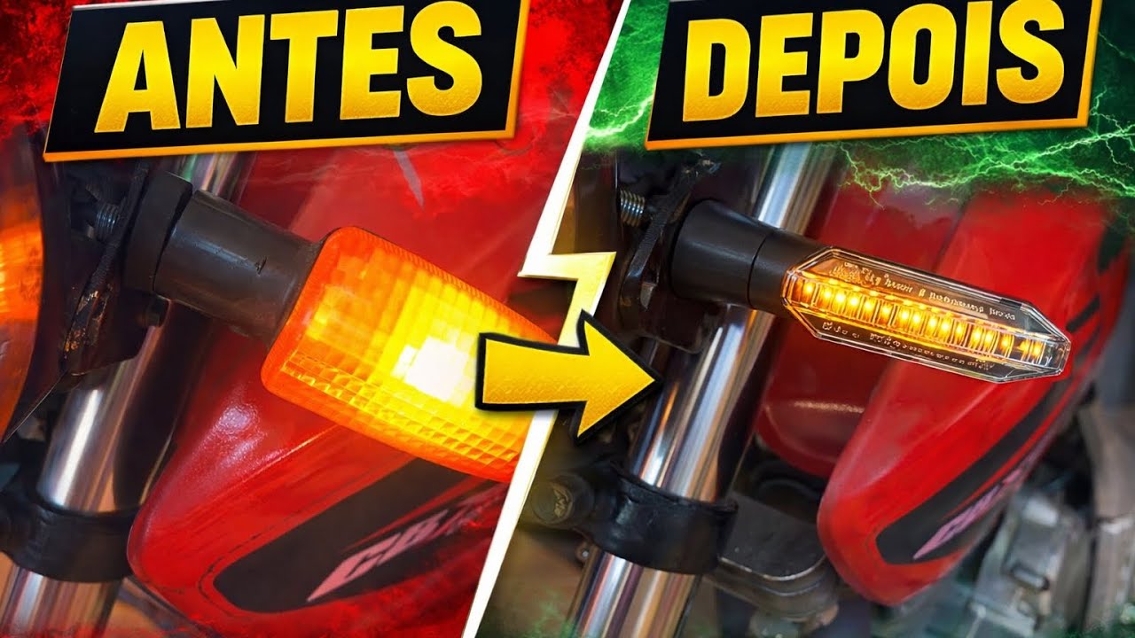 Troca das Setas da CBX 250 | Deixando Mais Moderna e Bonita