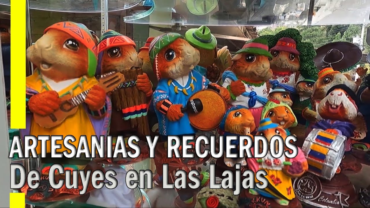 ARTESANIAS DE CUYES. 😁 TURISMO EN LAS LAJAS, NARIÑO, COLOMBIA.