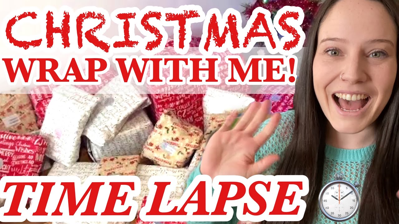 WRAPPING CHRISTMAS PRESENTS TIME LAPSE | CHRISTMAS WRAP WITH ME | CHRISTMAS GIFT IDEAS 2023 🎁