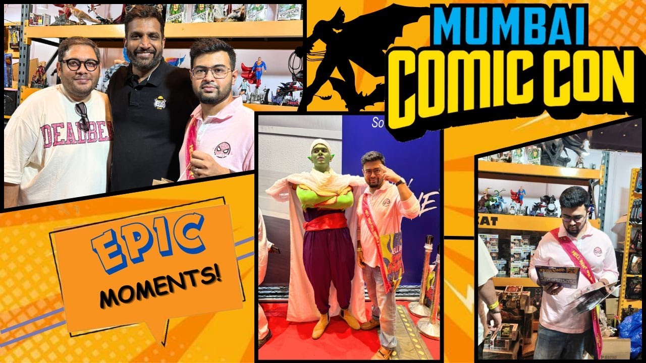 We Found INSANE Collectibles at Mumbai Comic Con 2025!