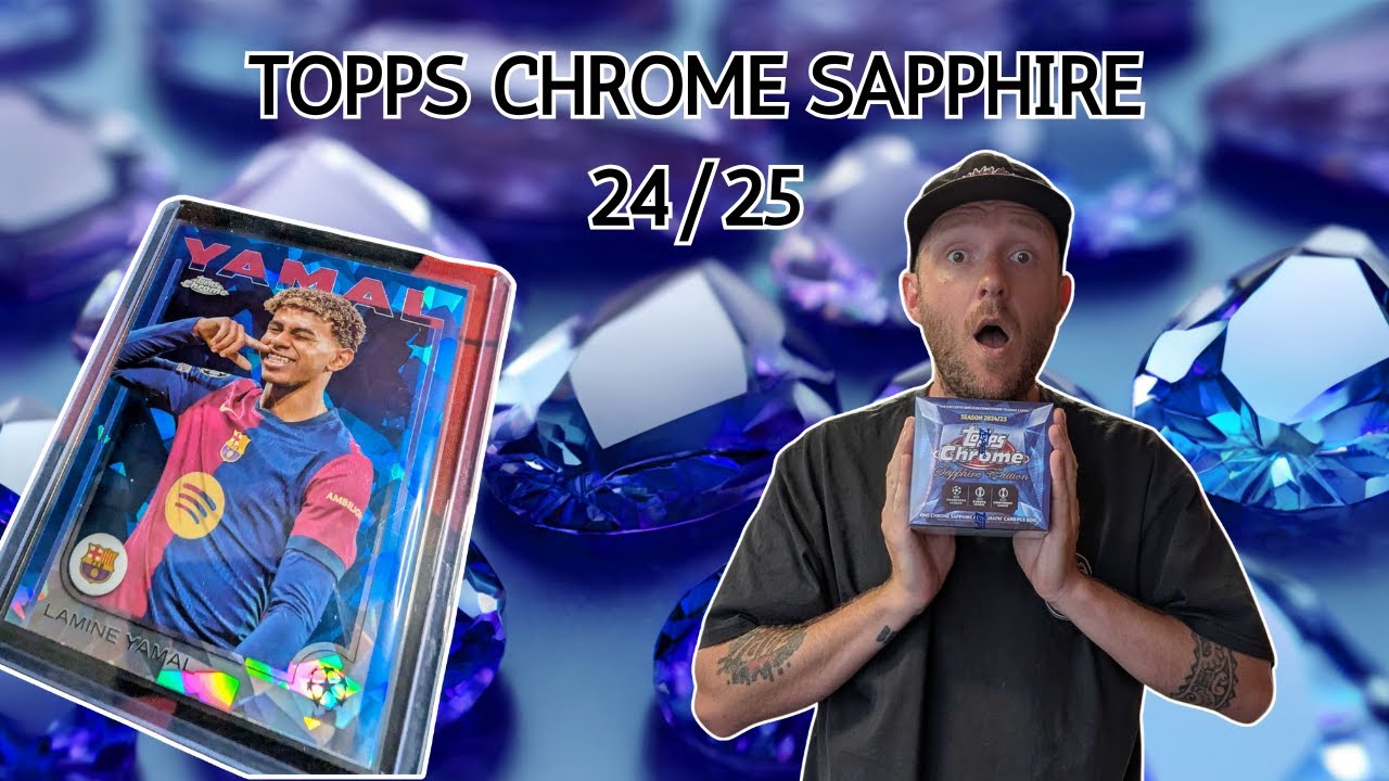 Topps Chrome Sapphire UCC 24/25 - Massive Pulls!