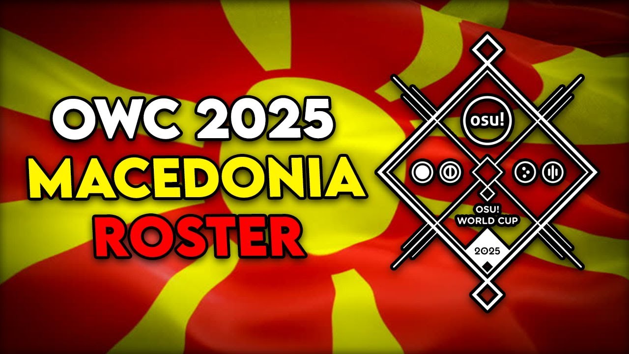 OWC 2025 Team North Macedonia Roster Reveal | (by sst3w)