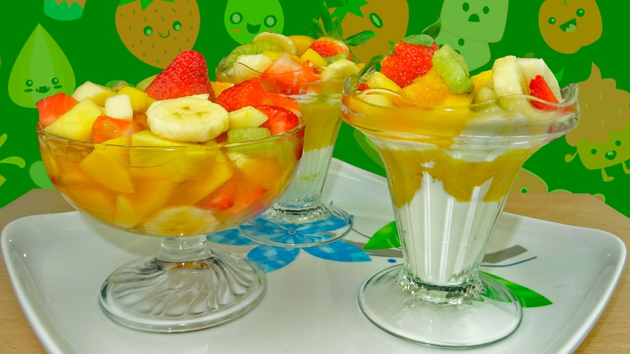 MACEDONIA DE FRUTAS | RECETA FÁCIL Y RÁPIDA