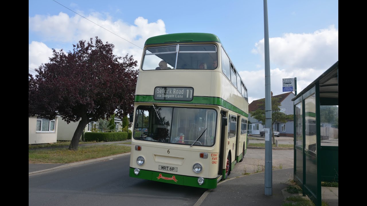Back to summer bank holiday: MRT6P is duplicating ADX1 on Ipswich Transport Museum's running day