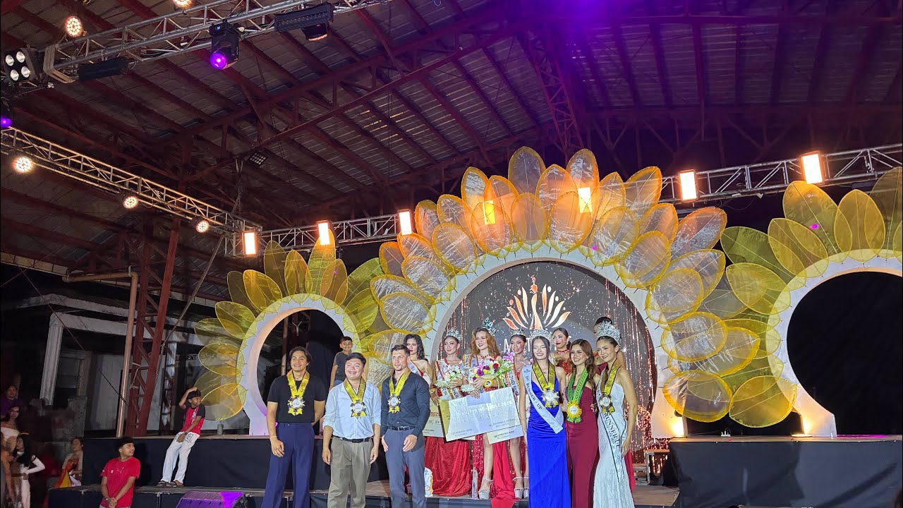 Michelle Mcneely Judging with Alex and more with Beauty Queens in Casile Dauin Negros Oriental 