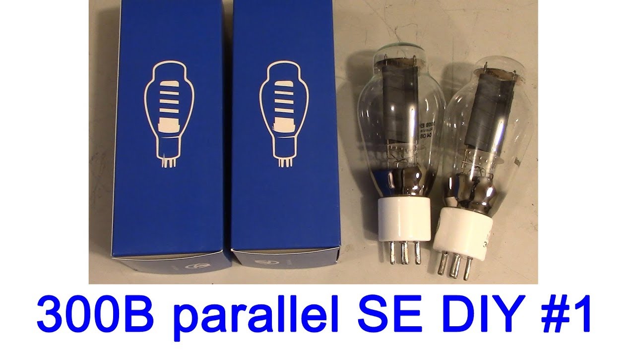 tube amplifier 300B parallel SE dual mono DIY KIT #1, introduction 진공관앰프만들기