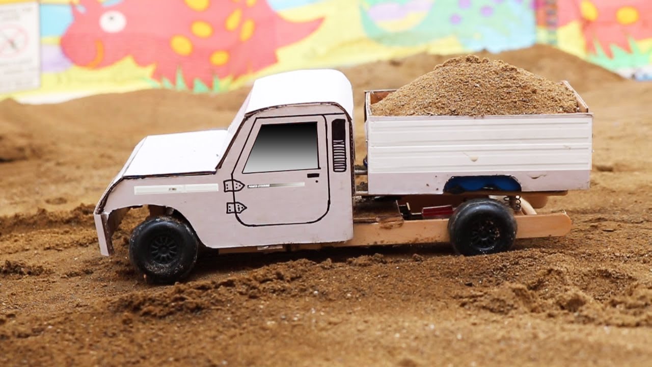 How to make RC Bolero Pickup truck