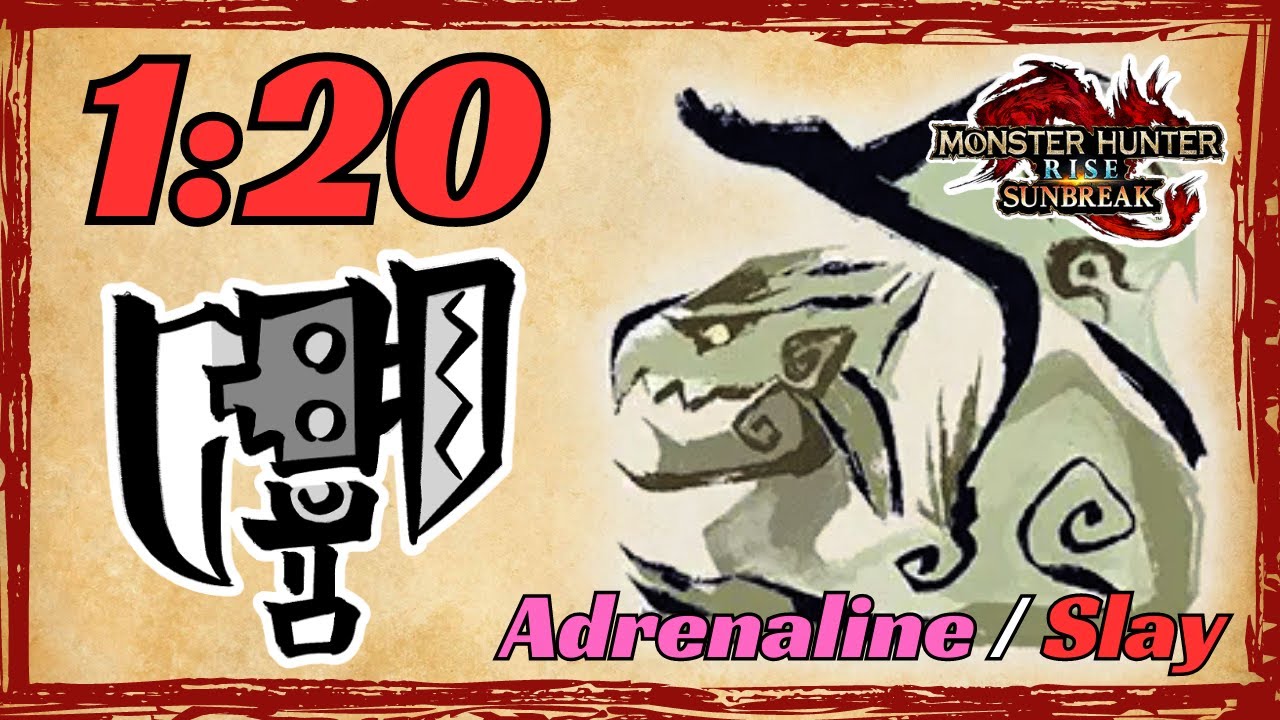 Switch Axe VS Rathian - MH Rise Sunbreak Speedrun