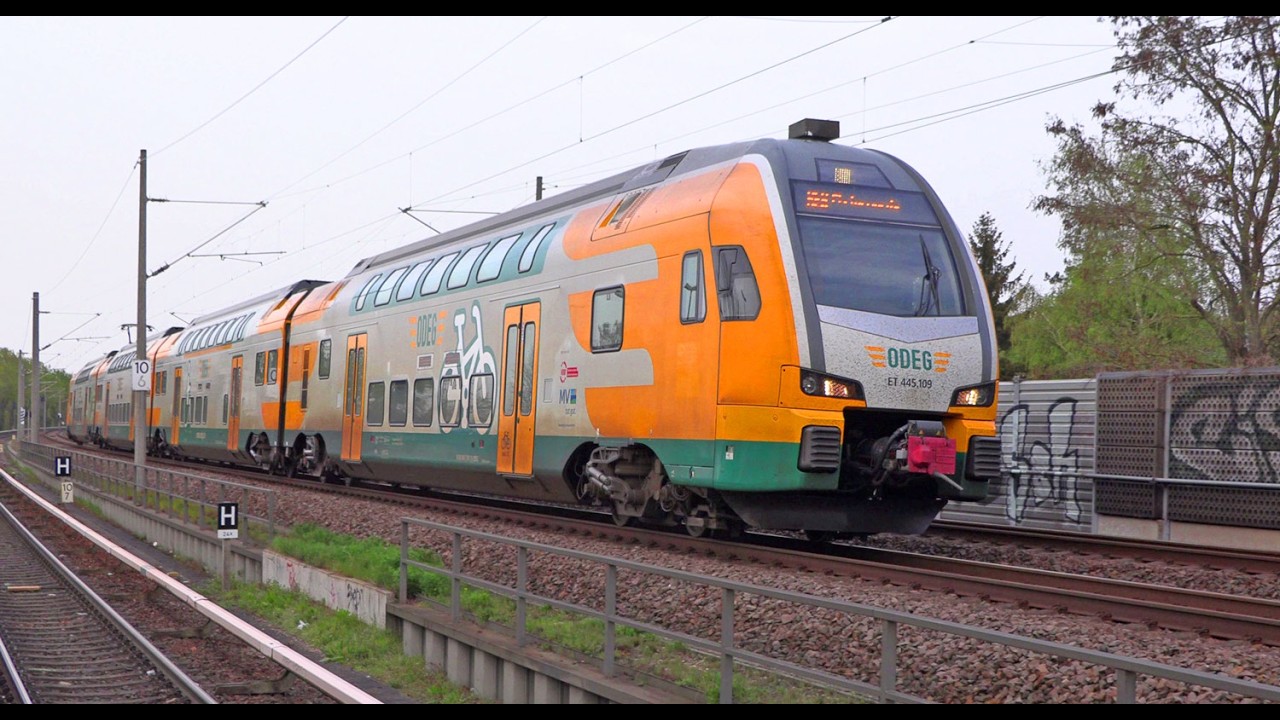 ODEG KISS auf der Anhalter Bahn