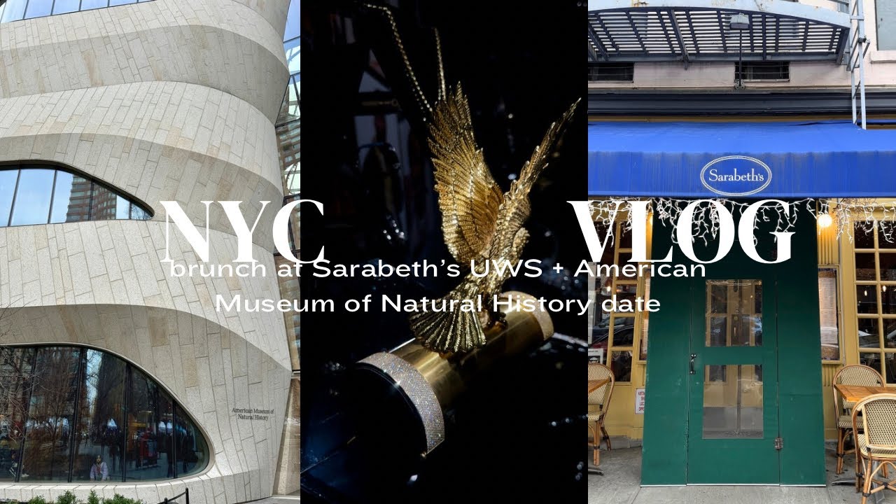 NYC VLOG | Sarabeth&rsquo;s UWS + American Museum of Natural History Date (Ice Cold Exhibition)