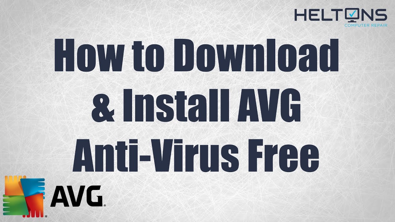 How to Download and Install AVG Anti Virus FREE in Windows 10